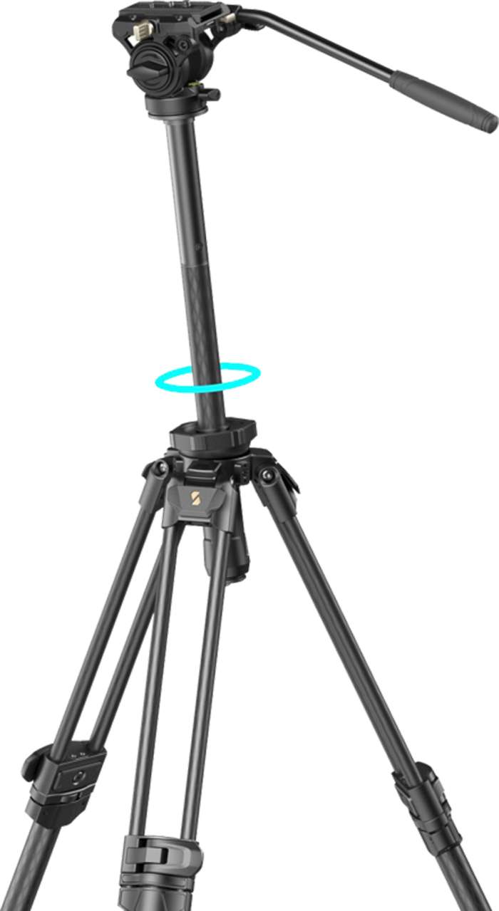 SmallRig  4420 Lightweight Video Tripod Kit AD-50 Pro | Karbonový video stativ