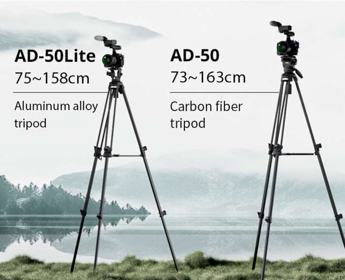 SmallRig  4420 Lightweight Video Tripod Kit AD-50 Pro | Karbonový video stativ