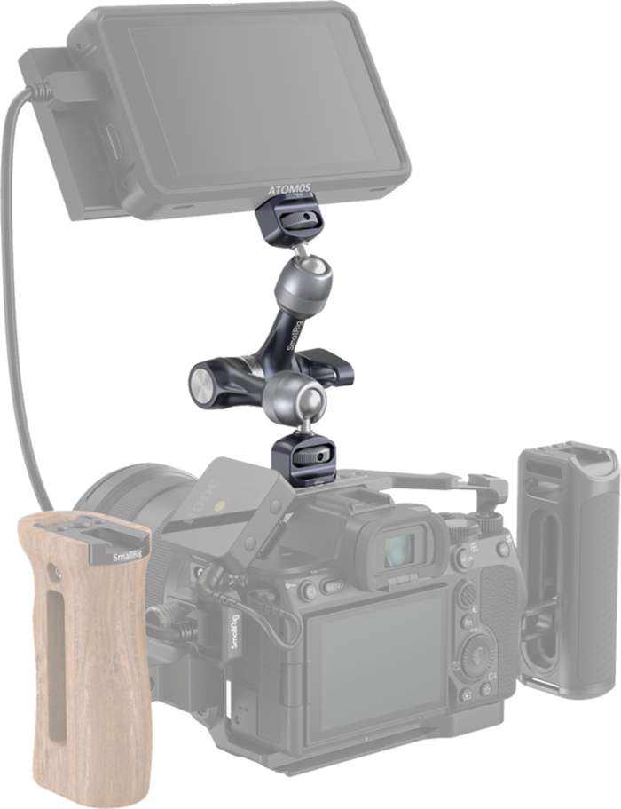 SmallRig  4899 Rosette Magic Arm (7") with ARRI Locating Screw  | Macic arm s 1/4" a 3/8 " závitem