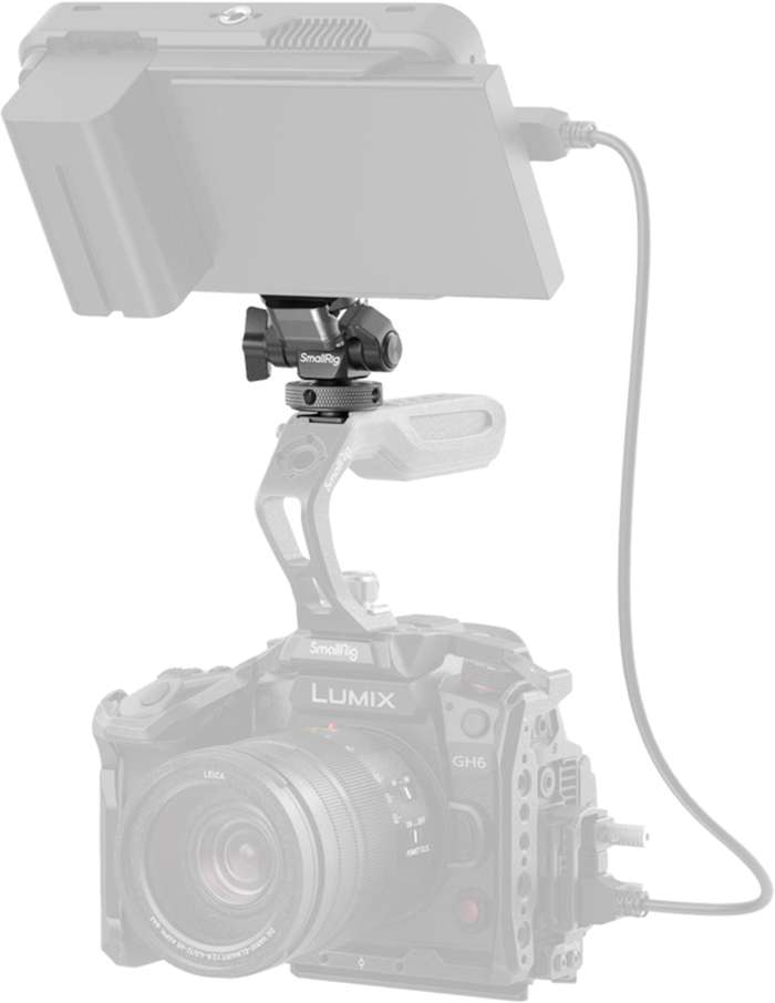 Smallrig 4888 HawkLock Quick Release Monitor Support with H21 Cold Shoe Mount \ Držák monitoru do sáněk