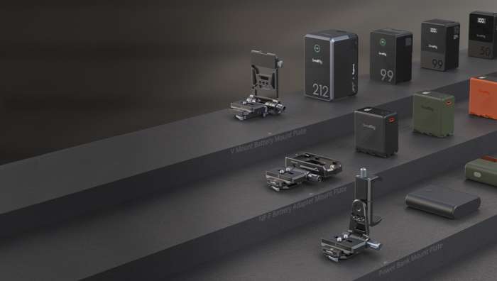 SmallRig  4695 Power Banks Mount Plate Kit for Mirrorless Cameras |  Držák powerbanky