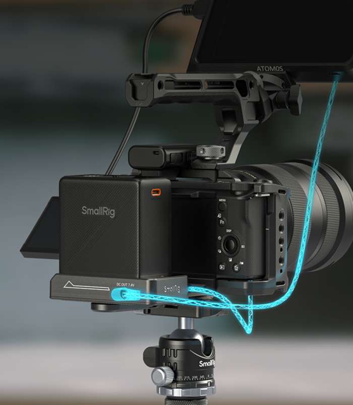 SmallRig  4696 NP-F Battery Adapter Mount Plate Kit for Mirrorless Cameras |   Držák NP-F baterie