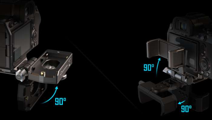 SmallRig  4696 NP-F Battery Adapter Mount Plate Kit for Mirrorless Cameras |   Držák NP-F baterie