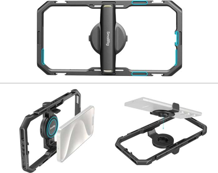 4704 All-in-One Video Kit for Smartphone Creators Qucik Pro Edition  | video set pro smartphone