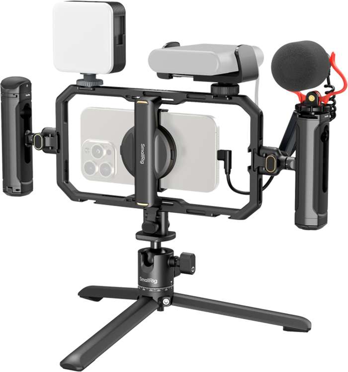 4704 All-in-One Video Kit for Smartphone Creators Qucik Pro Edition  | video set pro smartphone