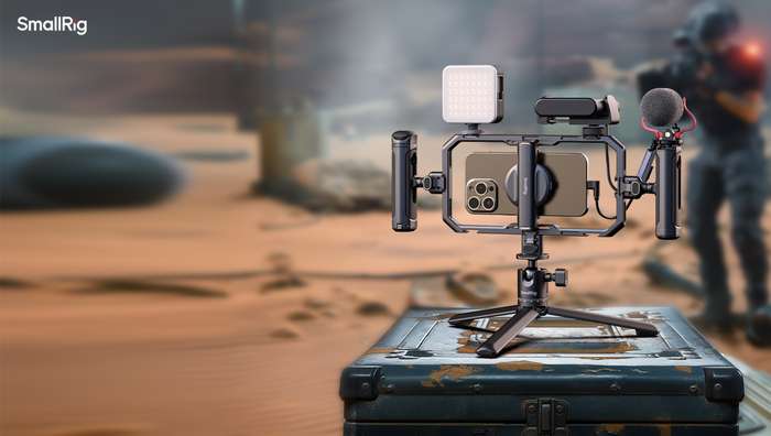 4704 All-in-One Video Kit for Smartphone Creators Qucik Pro Edition  | video set pro smartphone