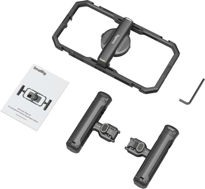 SmallRig  4597 All-in-One Video Kit for Smartphone Creators Quick Basic Edition |  Video klec pro smartphone