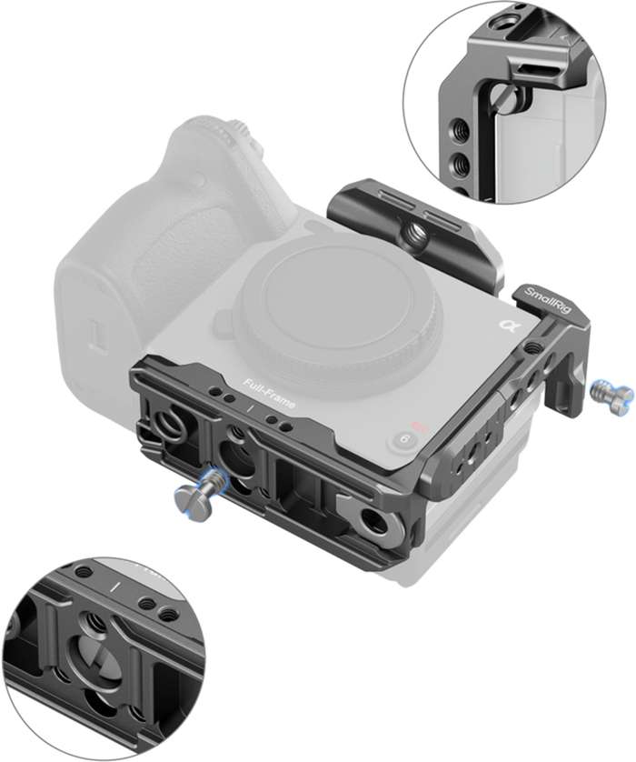 SmallRig  4772 HawkLock Quick Release Half Cage for Sony FX3 / FX30 | Půl klec FX3 / FX 30