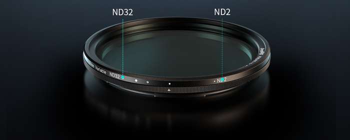 SmallRig  4726 5-in-1 Attachable Filter Kit VND 2-32 & CPL & 1/4 Effect Black Mist (67mm) |  T-mount set filtrů pro telefony