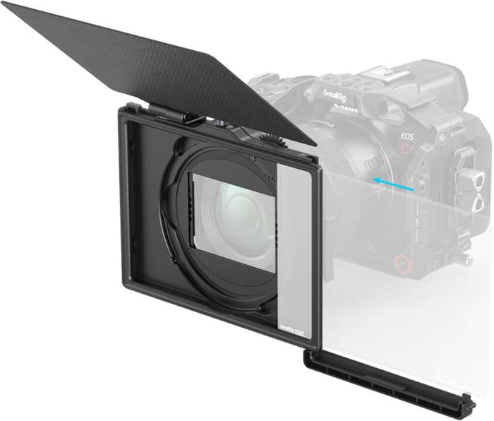 SmallRig  4409 Lite Matte Box with Adjustable Clamp | Matte Box s rychloupínáním