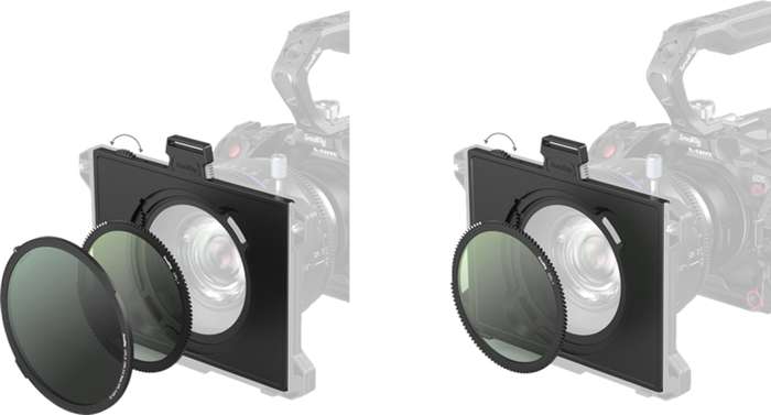 SmallRig 4415 Multifunctional VND Filter Tray Kit |  VND a CPL Filtr  pro Matte box