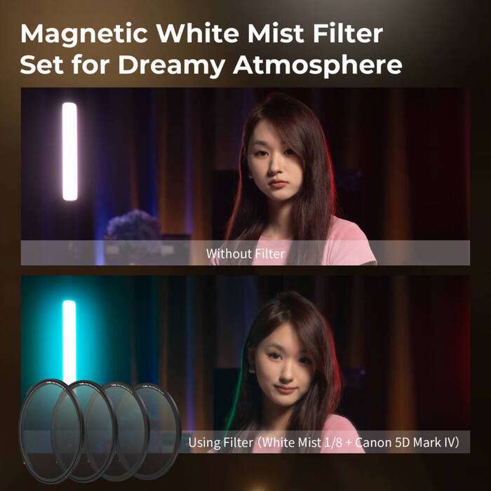 SmallRig  4650 Black Diffusion Filter Kit  | Set magnetických  mist filtrů