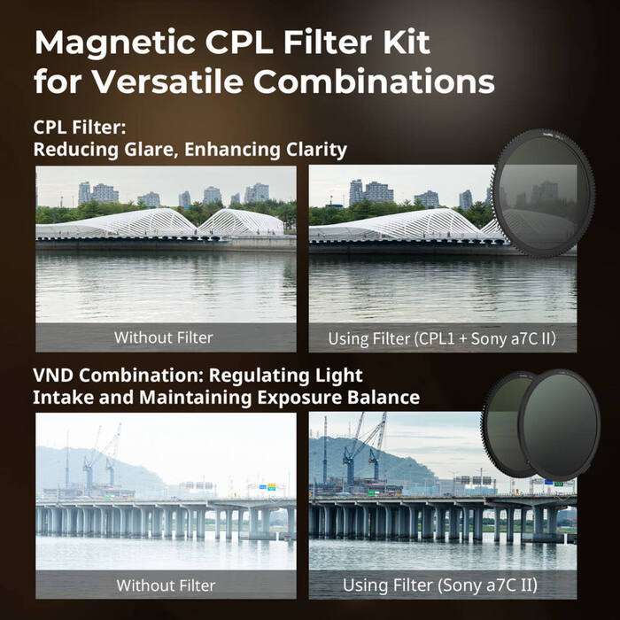 SmallRig  4649 VND Filter Kit  |  VND CPL  filtr pro matte box