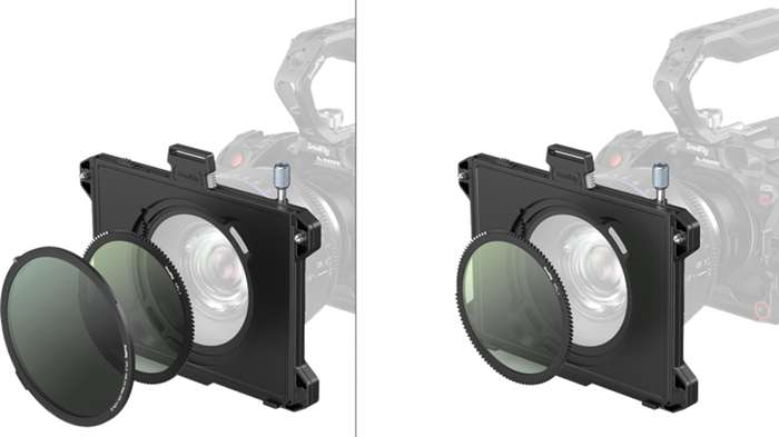 SmallRig  5011 Matte Box Kit With CPL & VND Filters | Matte box s CPL a VND pro objektivy 67-95 mm