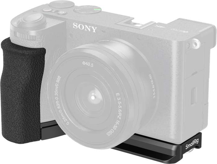 SmallRig  5061 L-Shape Mount Plate with Silicone Handle for Sony A6700  |  l-plate pro A6700