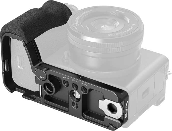 SmallRig  5061 L-Shape Mount Plate with Silicone Handle for Sony A6700  |  l-plate pro A6700