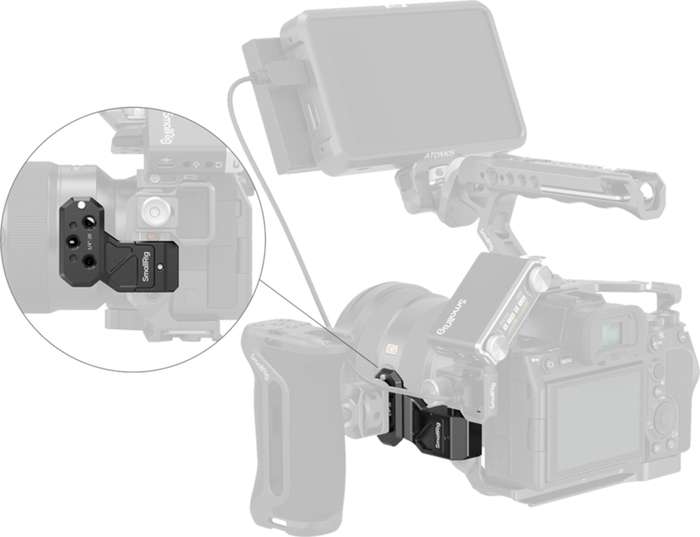 SmallRig  4458 Side Handle Extension Adapter Part with NATO Clamp | Nato prodlužovací svorka