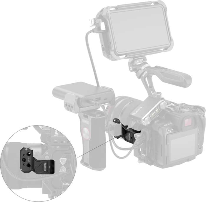 SmallRig  4458 Side Handle Extension Adapter Part with NATO Clamp | Nato prodlužovací svorka