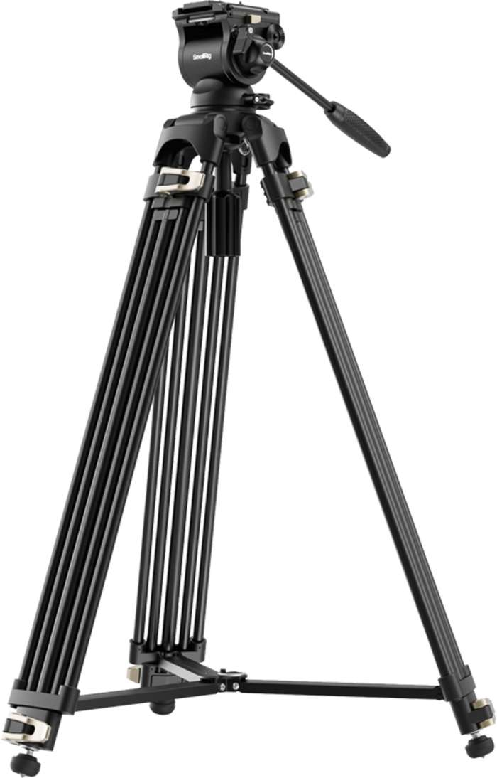 SmallRig  4686 Heavy-Duty Fluid Head Video Tripod Kit AD-01S  |  Video stativ