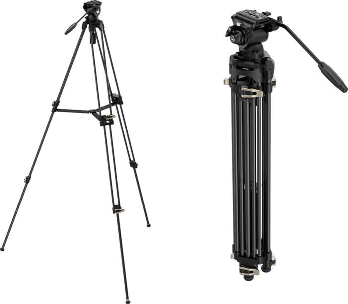 SmallRig  4686 Heavy-Duty Fluid Head Video Tripod Kit AD-01S  |  Video stativ