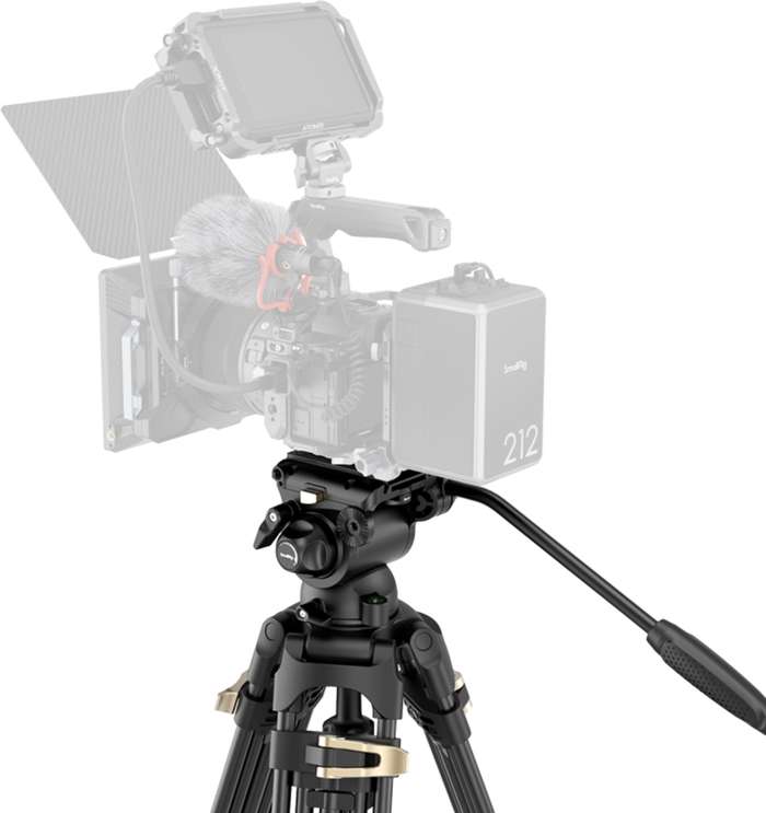SmallRig  4686 Heavy-Duty Fluid Head Video Tripod Kit AD-01S  |  Video stativ