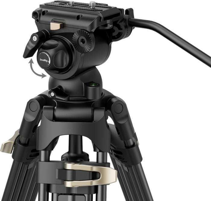 SmallRig  4686 Heavy-Duty Fluid Head Video Tripod Kit AD-01S  |  Video stativ