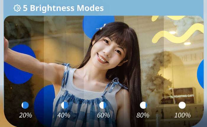 SmallRig  4656 Vibe P48 Detachable Mobile Phone LED Video Light Black |  Světlo pro smartphone snastavitelnou teplotou