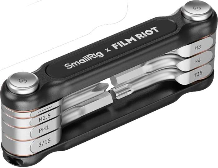 SmallRig  4374 x FILM RIOT 7-in-1 Folding Wrench Set with Multiple Angle Positioning Black | nářadí
