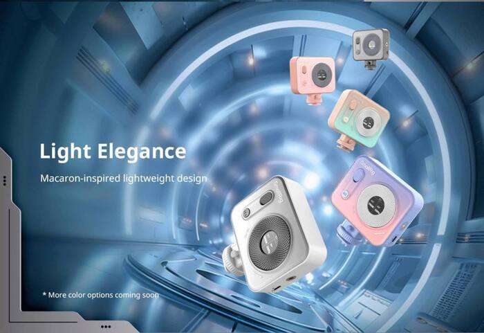 SmallRig  4660 Vibe P96 Pro mini LED Video Light Black | Mini LED světlo s nastavitelnou teplotou