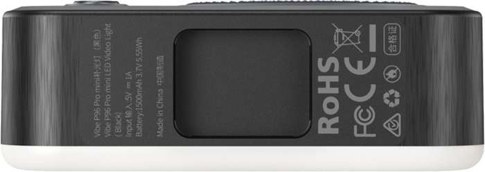 SmallRig  4660 Vibe P96 Pro mini LED Video Light Black | Mini LED světlo s nastavitelnou teplotou