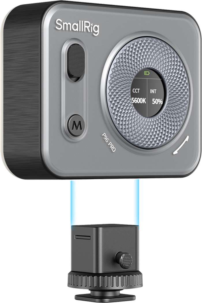 SmallRig  4660 Vibe P96 Pro mini LED Video Light Black | Mini LED světlo s nastavitelnou teplotou