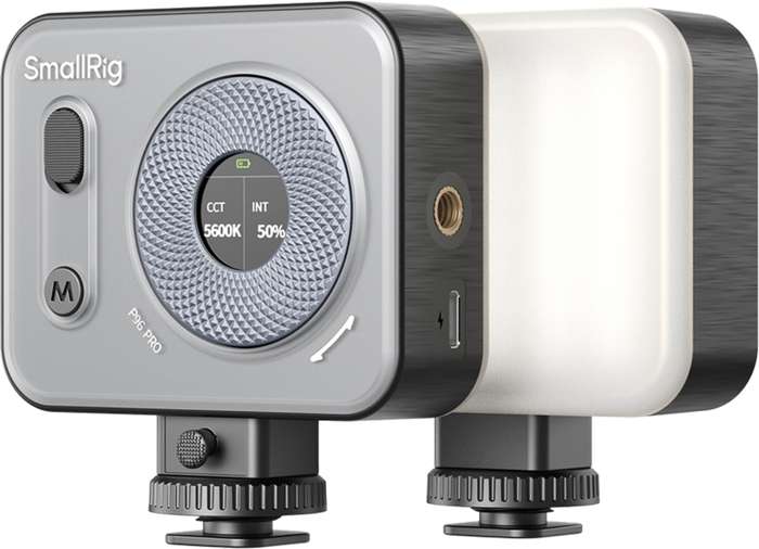 SmallRig  4660 Vibe P96 Pro mini LED Video Light Black | Mini LED světlo s nastavitelnou teplotou