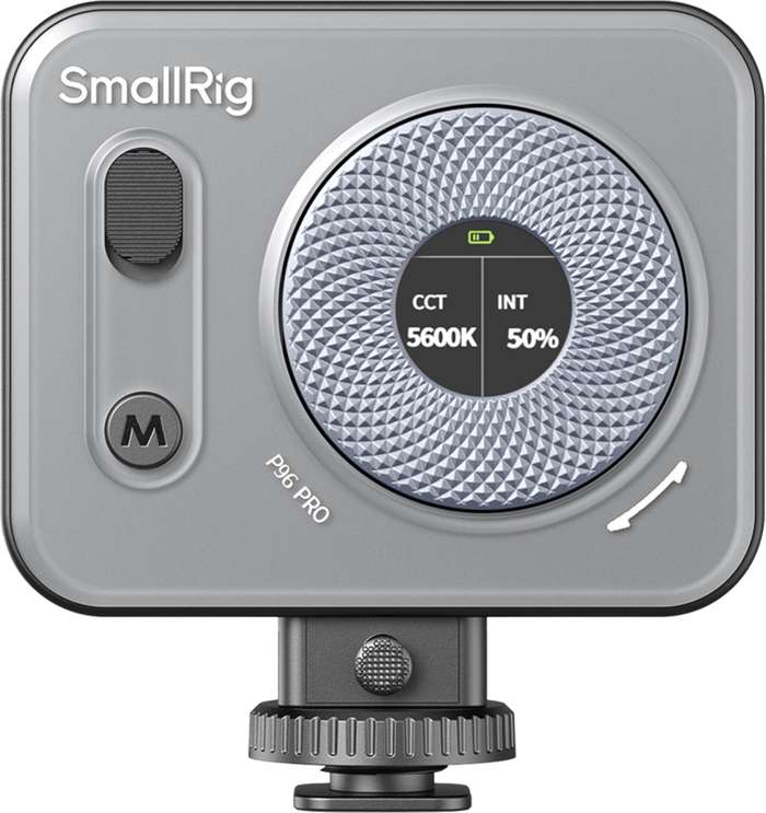 SmallRig  4660 Vibe P96 Pro mini LED Video Light Black | Mini LED světlo s nastavitelnou teplotou