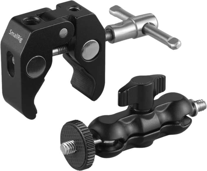 SmallRig  2164 Multi-functional Crab-Shaped Clamp w/ Ballhead Magic Arm | svorka s ramenem
