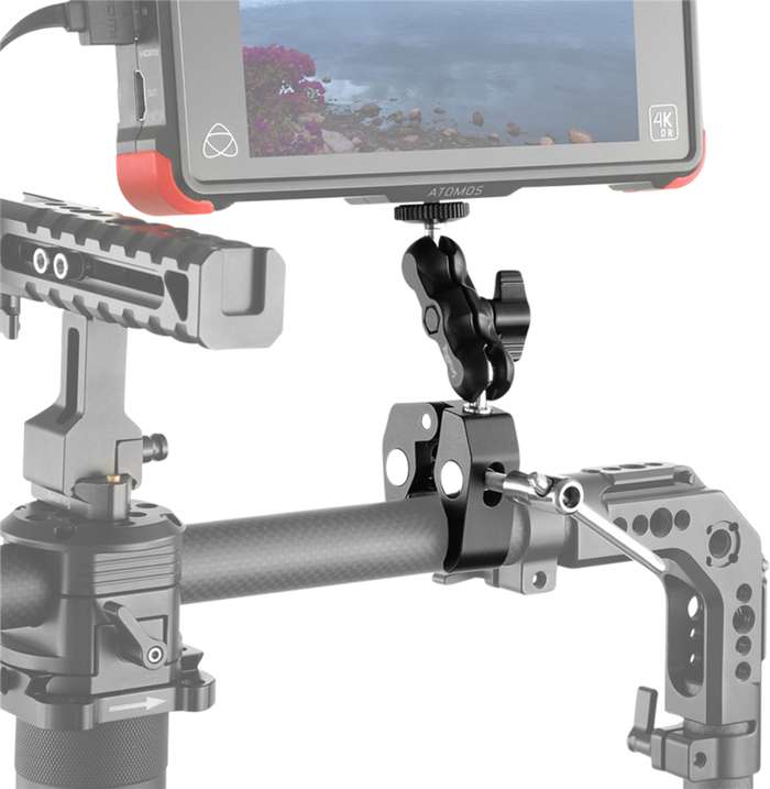 SmallRig  2164 Multi-functional Crab-Shaped Clamp w/ Ballhead Magic Arm | svorka s ramenem