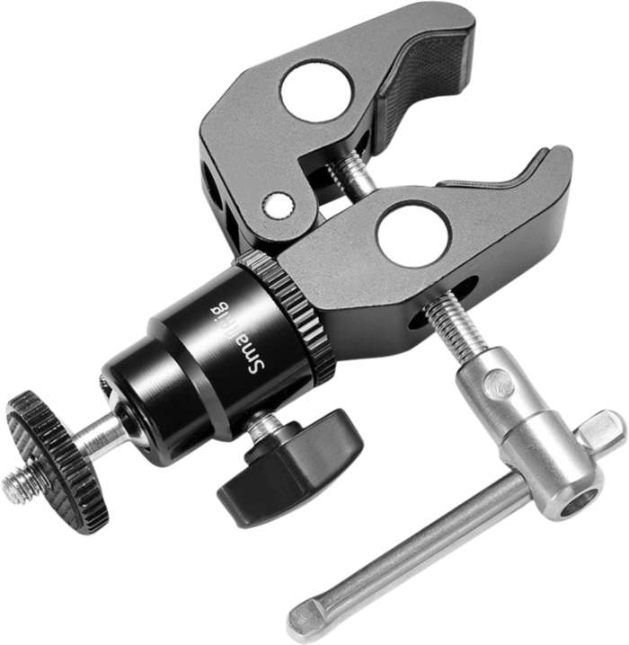 SmallRig  1124 Ball Head Mount and CoolClamp | svorka s kulovou hlavou