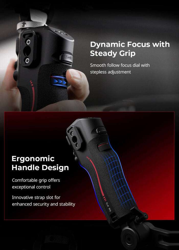 SmallRig  4326 Focus Control Handle for DJI RS Series | rukojeť pro gimbal