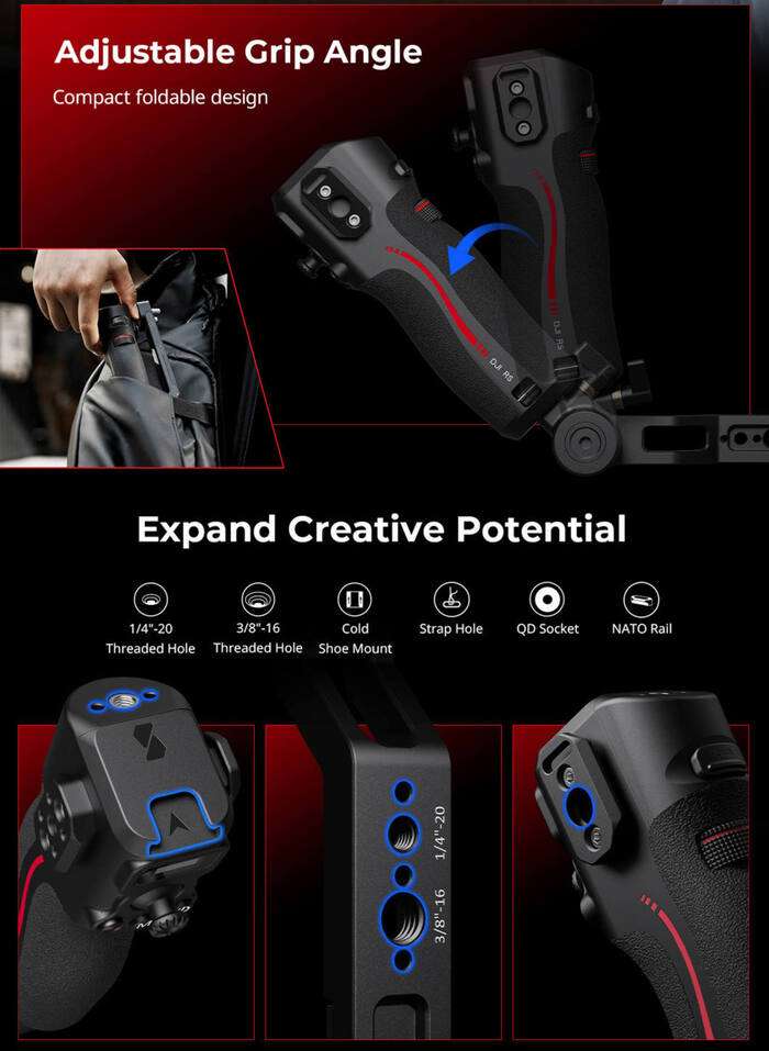 SmallRig  4326 Focus Control Handle for DJI RS Series | rukojeť pro gimbal