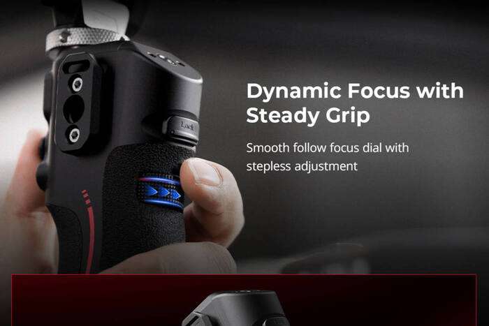 SmallRig  4327 Focus Control Dual Handle for DJI RS Series | duální rukojeť pro gimbal