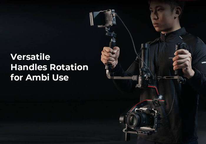 SmallRig  4327 Focus Control Dual Handle for DJI RS Series | duální rukojeť pro gimbal