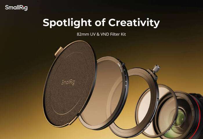 SmallRig 4781 82mm UV & VND Filter Kit | Set magnetických filtrů