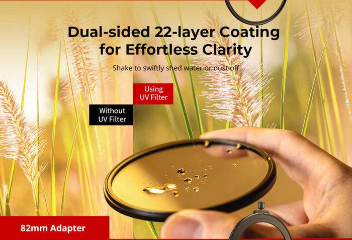 SmallRig 4781 82mm UV & VND Filter Kit | Set magnetických filtrů