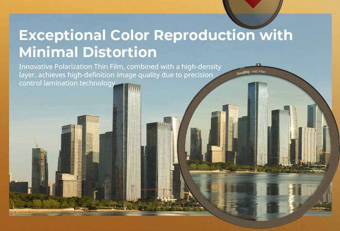 SmallRig 4781 82mm UV & VND Filter Kit | Set magnetických filtrů