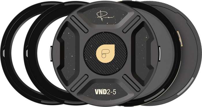 PolarPro Helix VND 2-5 stop Kit | Magnetický variabilní ND filtr s adaptérem 82 a 77 mm