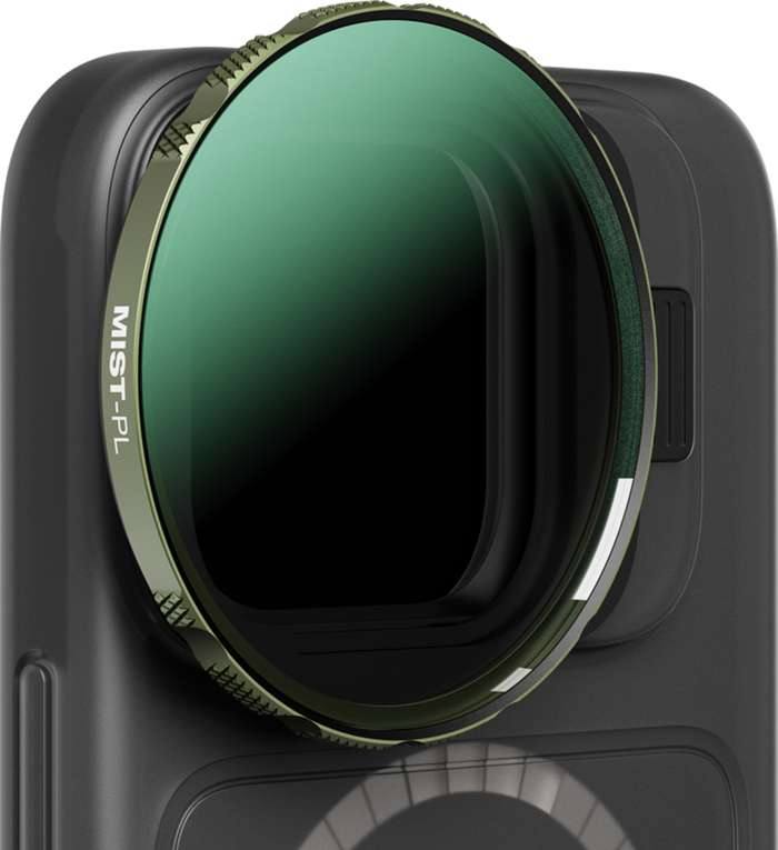 PolarPro  LiteChaser 16 ShortStache Everyday Filter for iPhone 16 Pro | Polarizační  Mist 1/4 filtr pro  IPhone