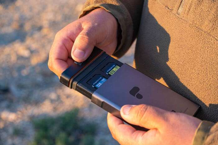 PolarPro  pouzdro na karty Slate Forest |  CFExpress B | SD | micro SD