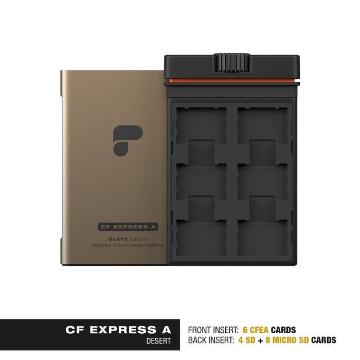 PolarPro  pouzdro na karty  Slate Desert |  CFExpress A | SD | micro SD