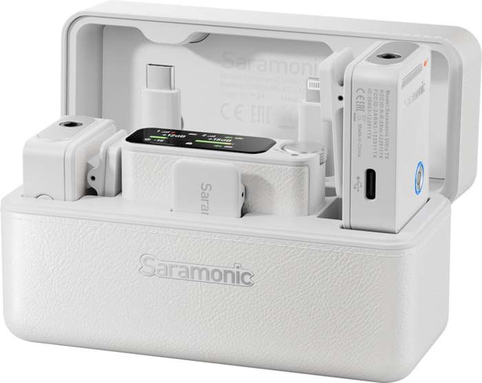 Saramonic Ultra White |2xTX + RX  | Bezdrátové mikrofony 32 bit