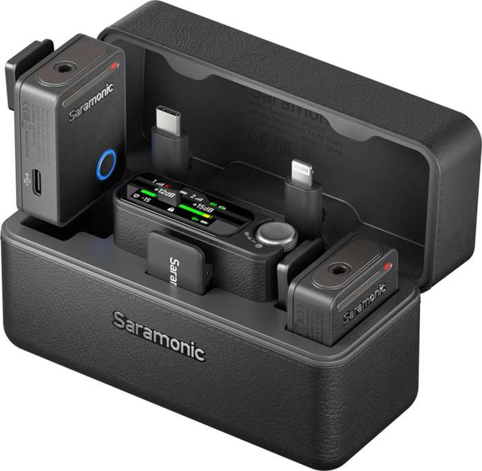 Saramonic  Ultra Black  |2xTX + RX | Bezdrátové mikrofony 32 bit