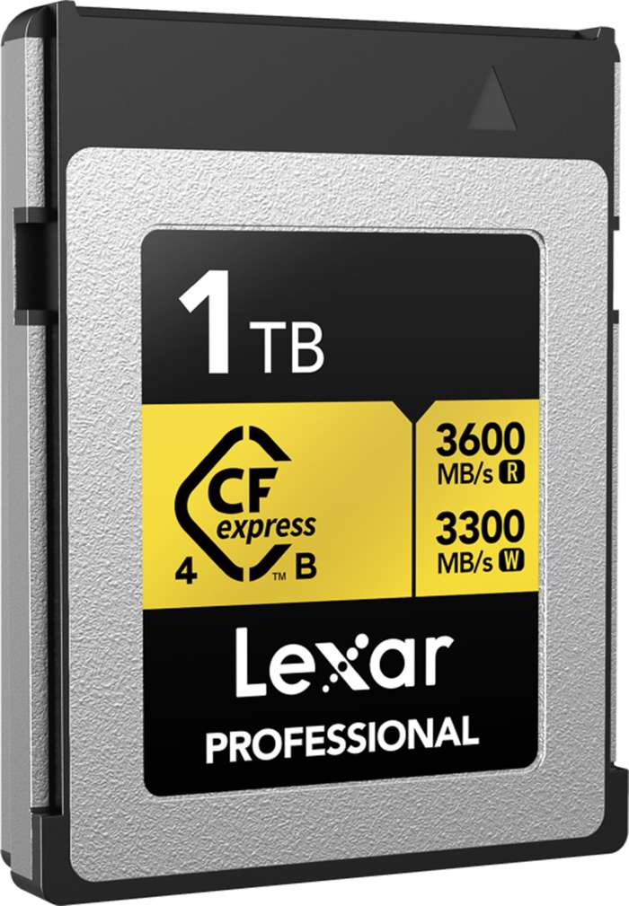 Lexar  CFexpress 4.0 Pro Gold R3600/W3300 1TB | CFexpress B